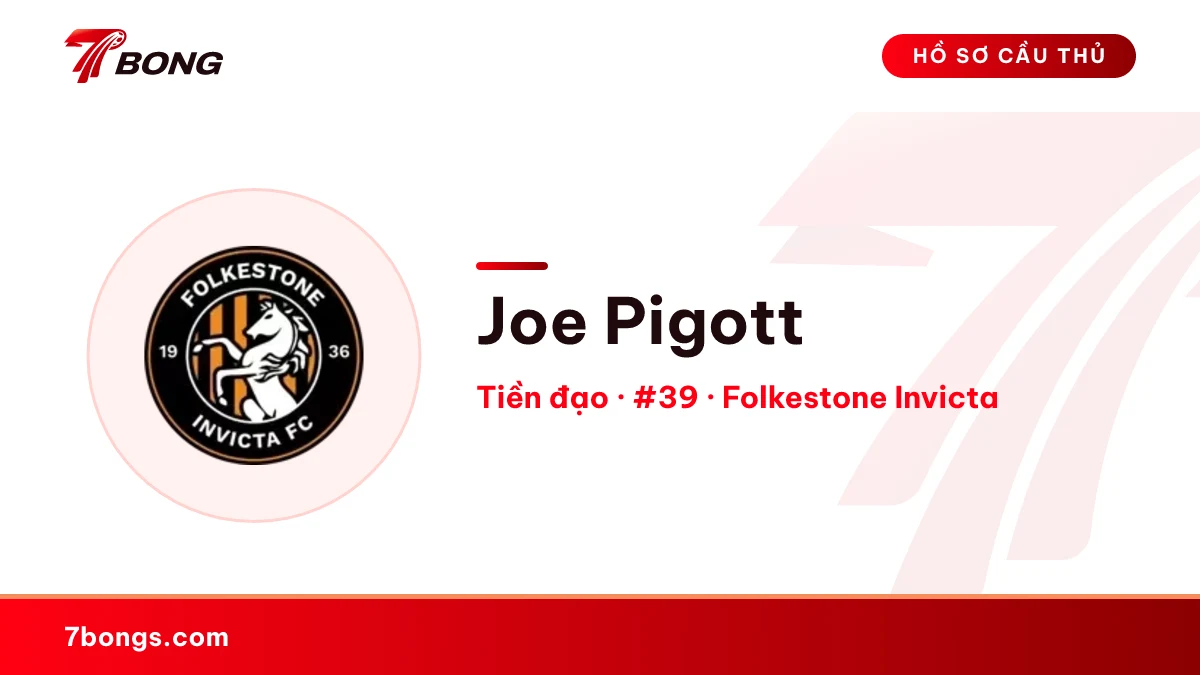 Joe Pigott — Folkestone Invicta