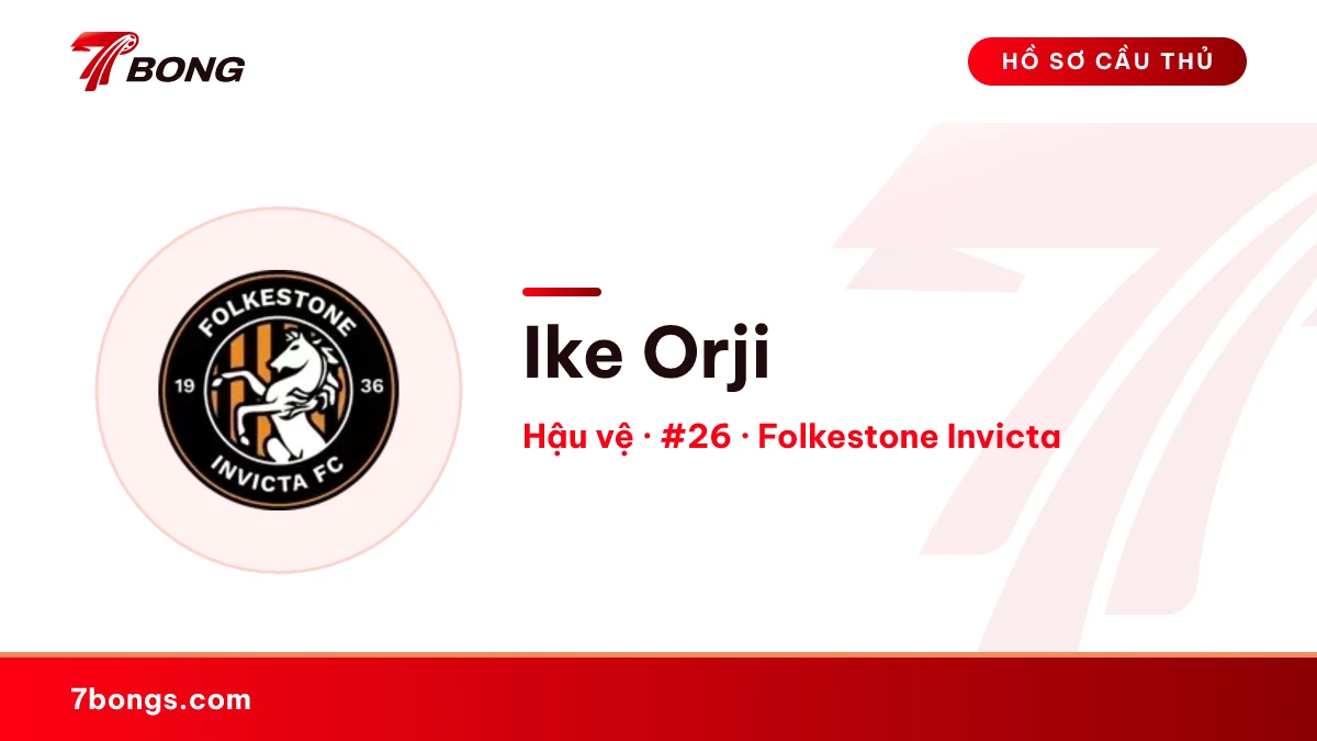 Ike Orji — Folkestone Invicta