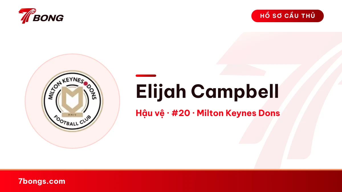 Elijah Campbell — Milton Keynes Dons