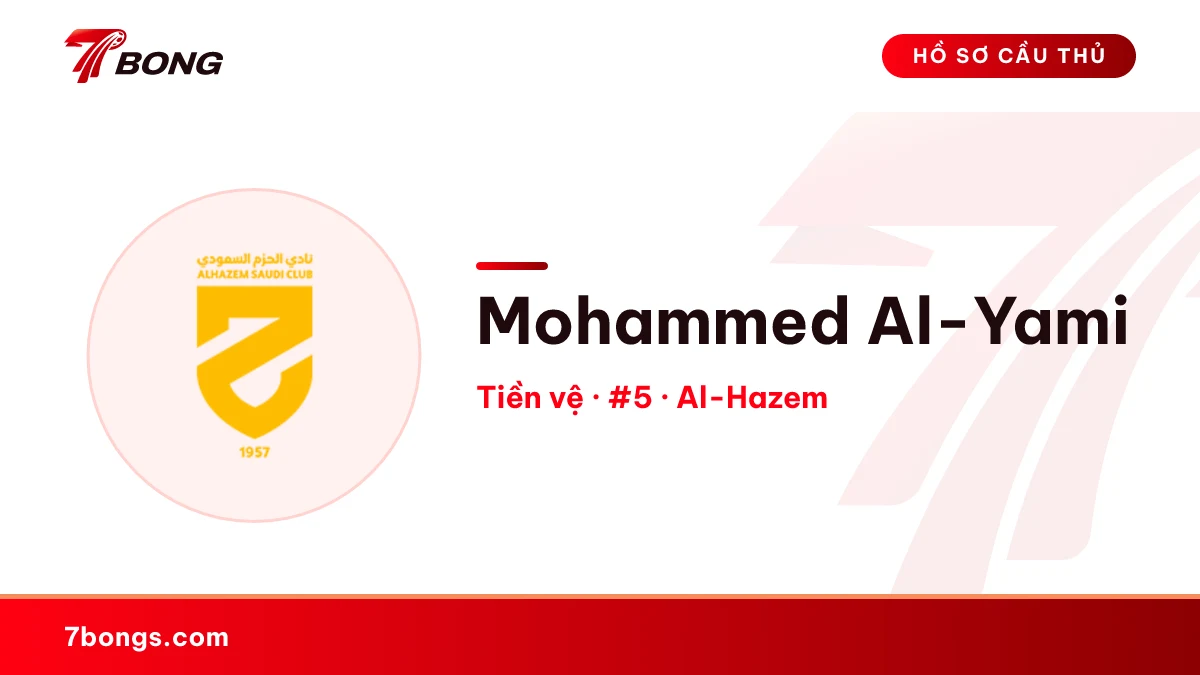 Mohammed Al-Yami — Al-Hazem