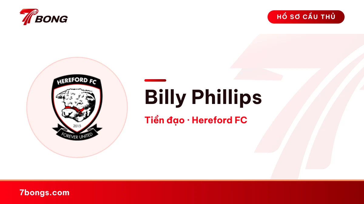 Billy Phillips — Hereford FC