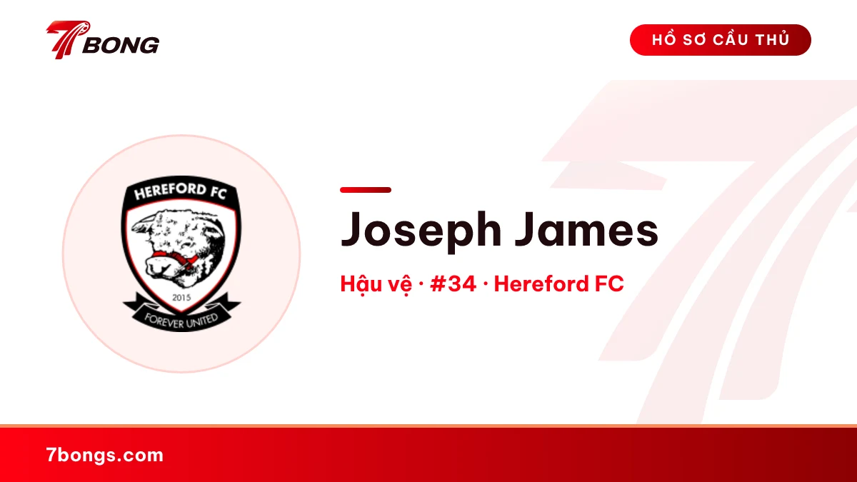 Joseph James — Hereford FC