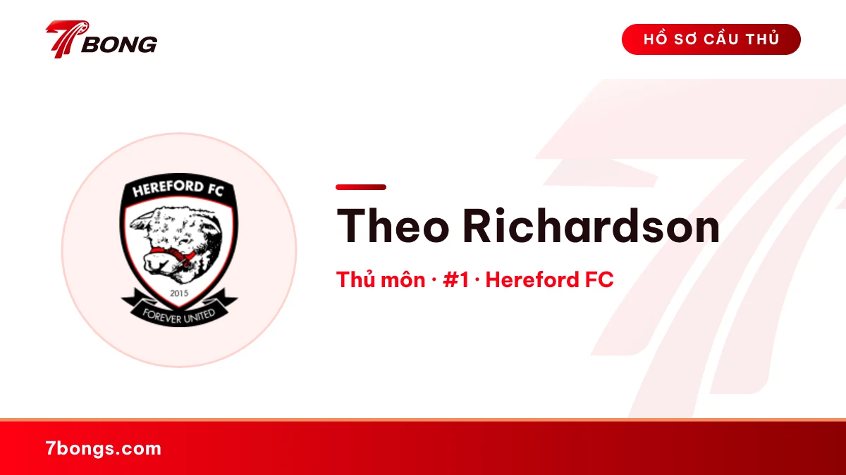 Theo Richardson — Hereford FC