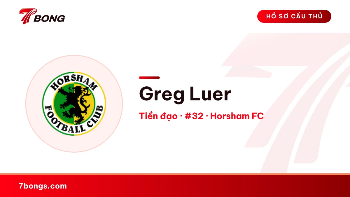 Greg Luer — Horsham FC