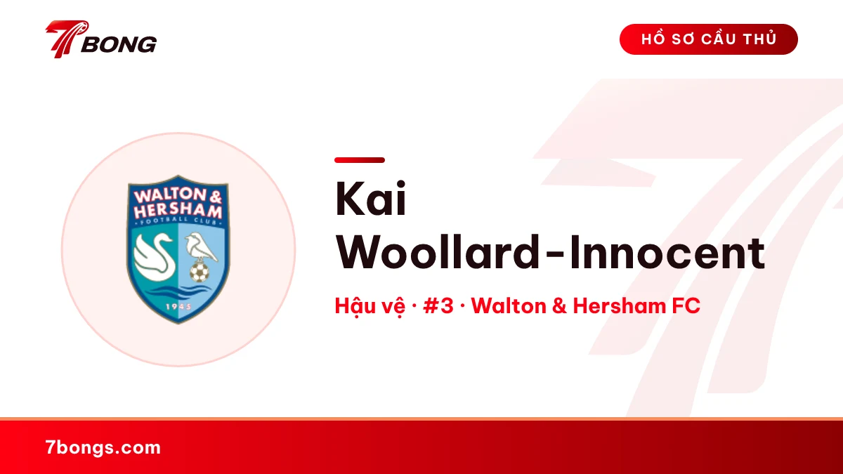 Kai Woollard-Innocent — Walton & Hersham FC