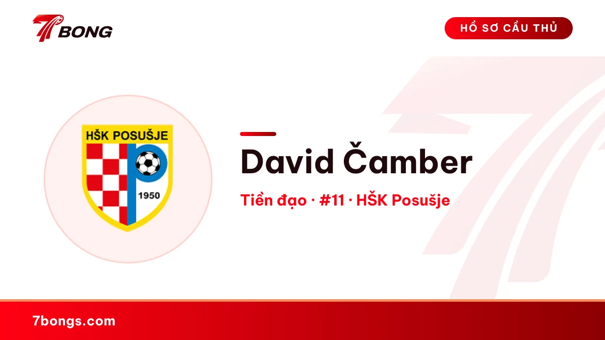 David Čamber — HŠK Posušje
