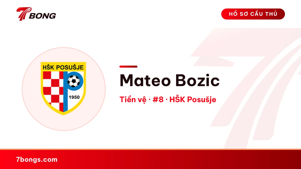 Mateo Bozic — HŠK Posušje