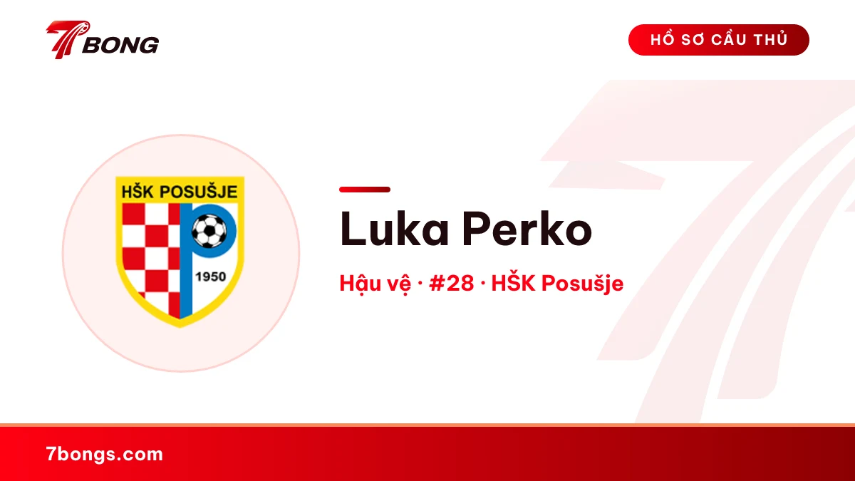 Luka Perko — HŠK Posušje