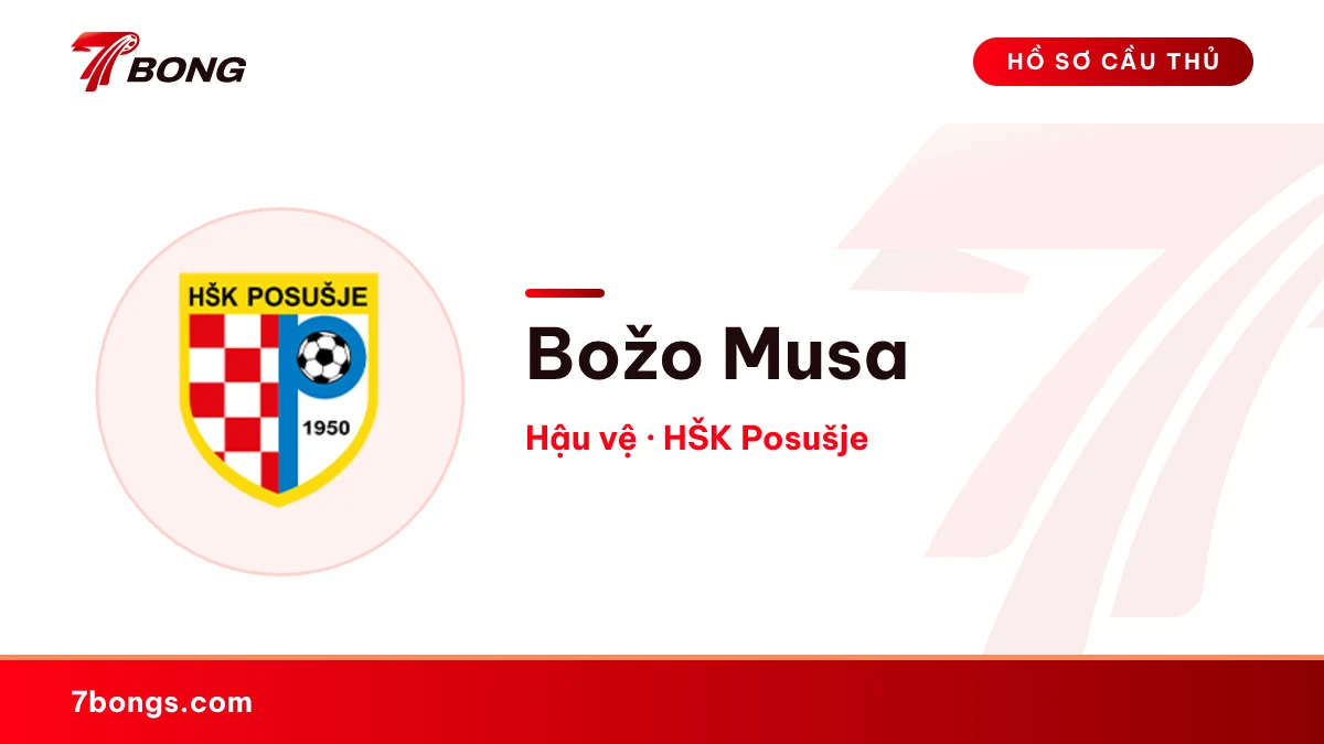 Božo Musa — HŠK Posušje