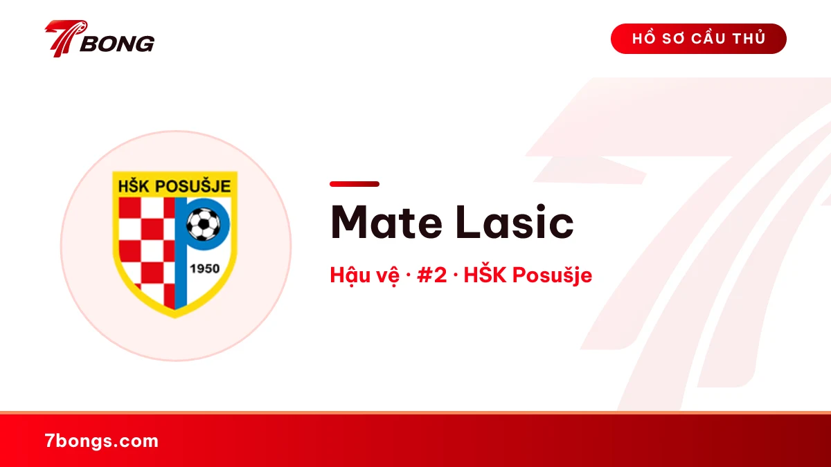 Mate Lasic — HŠK Posušje