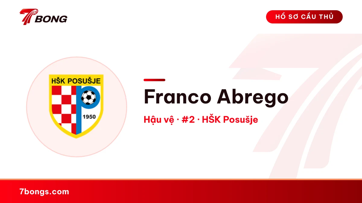 Franco Abrego — HŠK Posušje