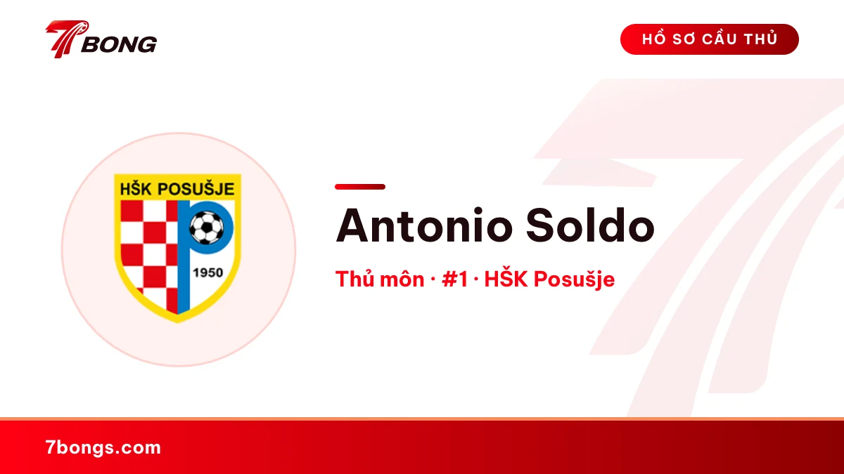 Antonio Soldo — HŠK Posušje
