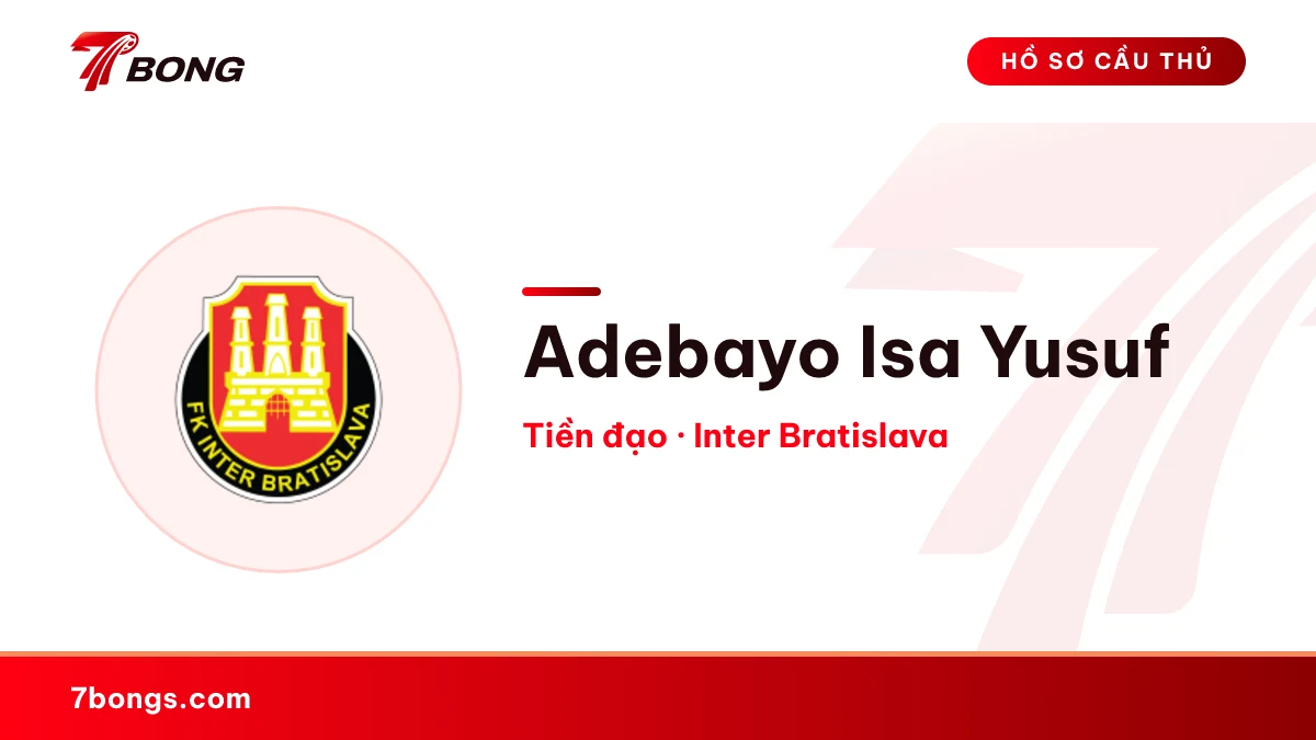 Adebayo Isa Yusuf — Inter Bratislava