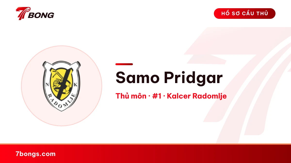 Samo Pridgar — Kalcer Radomlje