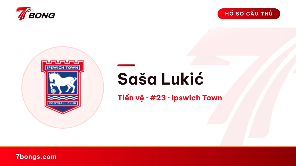 Saša Lukić — Ipswich Town