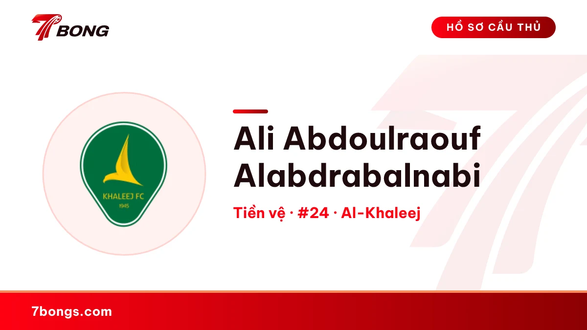 Ali Abdoulraouf Alabdrabalnabi — Al-Khaleej