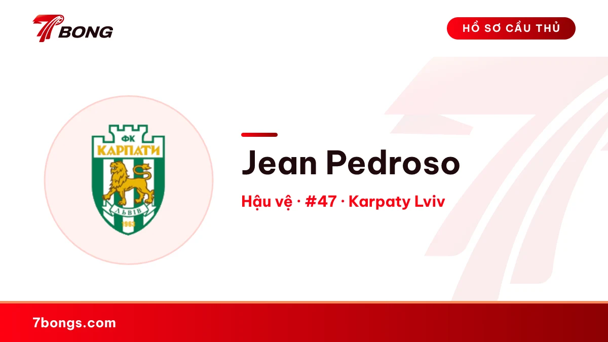 Jean Pedroso — Karpaty Lviv