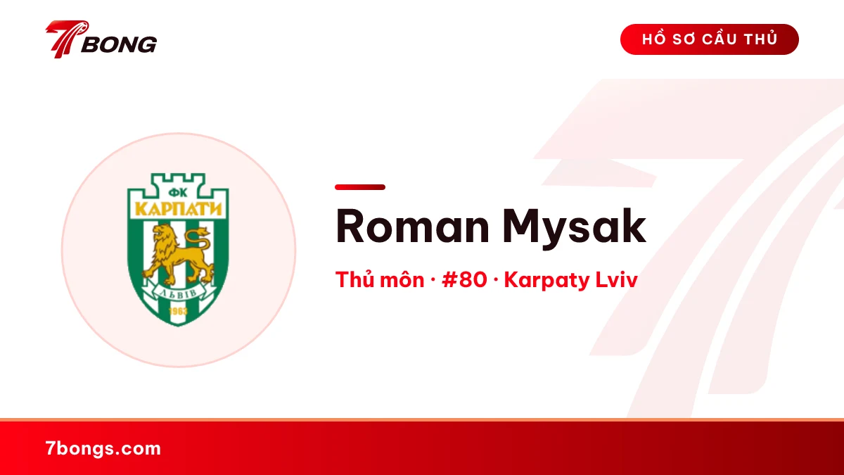 Roman Mysak — Karpaty Lviv
