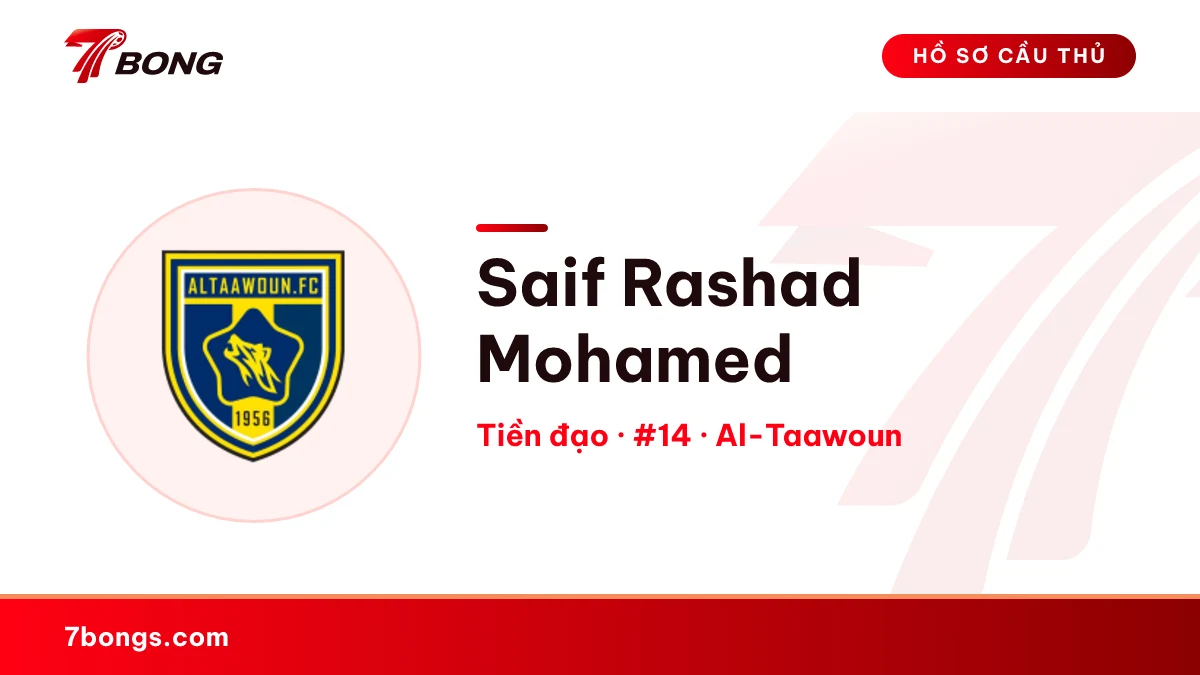 Saif Rashad Mohamed — Al-Taawoun