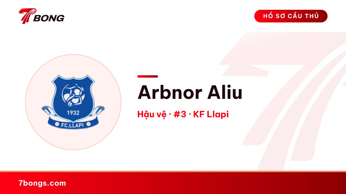 Arbnor Aliu — KF Llapi