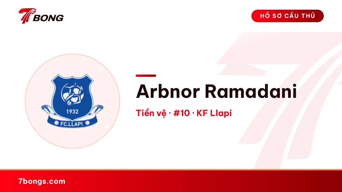 Arbnor Ramadani — KF Llapi