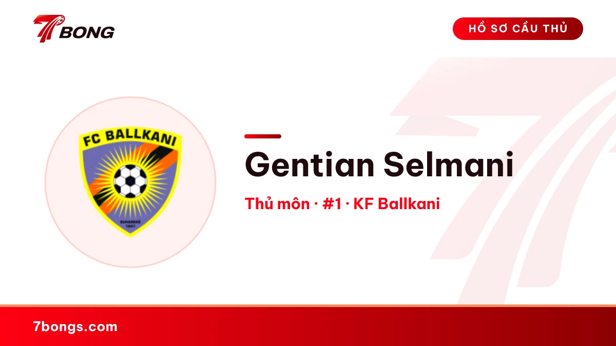 Gentian Selmani — KF Ballkani