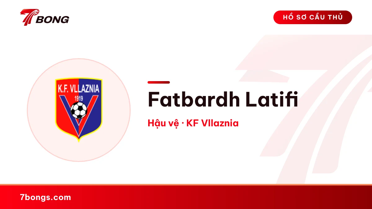 Fatbardh Latifi — KF Vllaznia