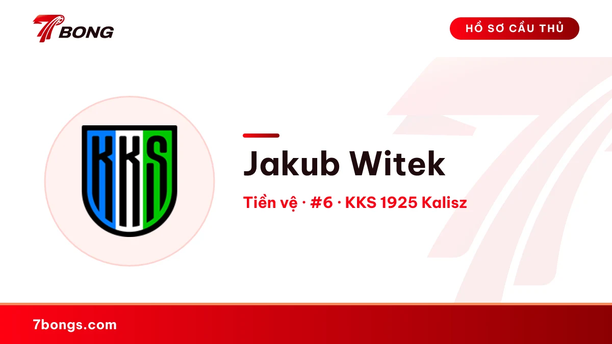 Jakub Witek — KKS 1925 Kalisz