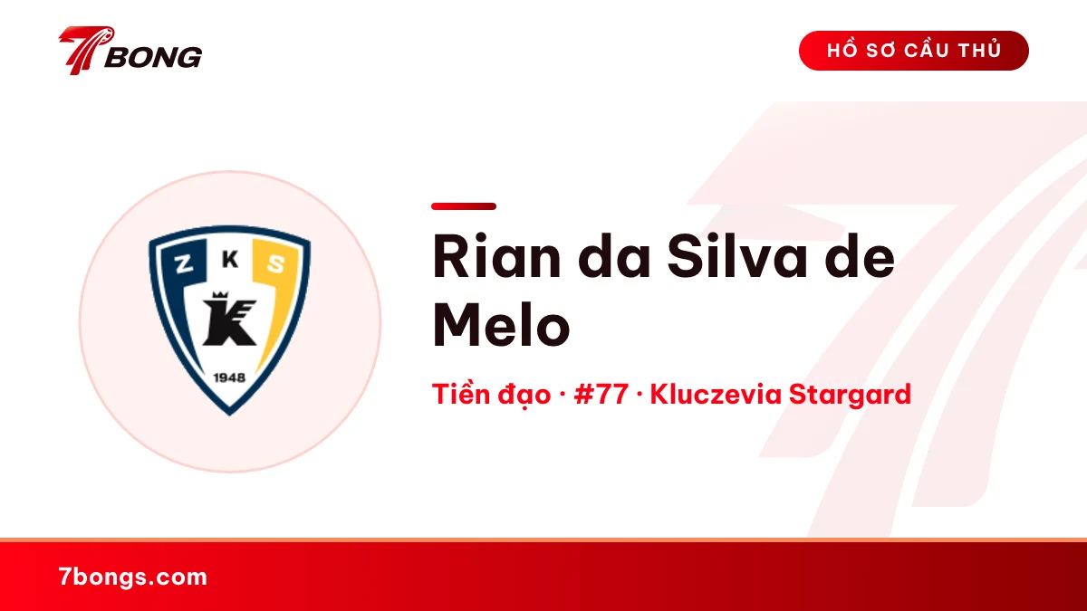Rian da Silva de Melo — Kluczevia Stargard
