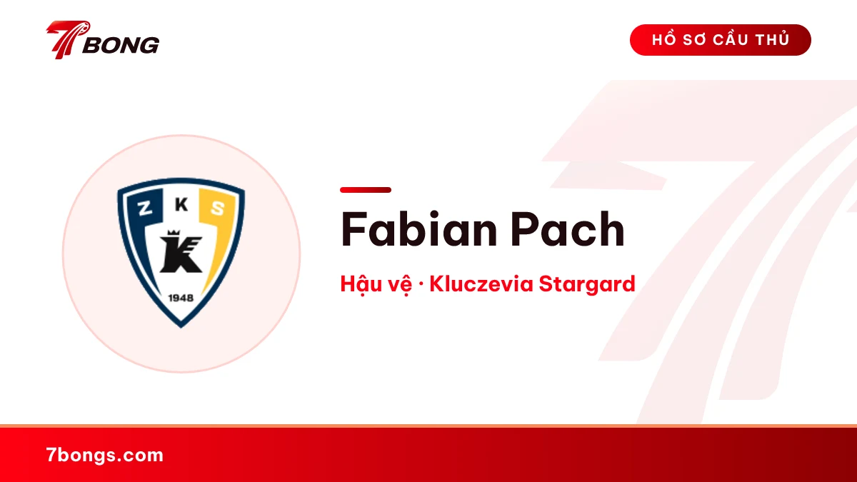 Fabian Pach — Kluczevia Stargard