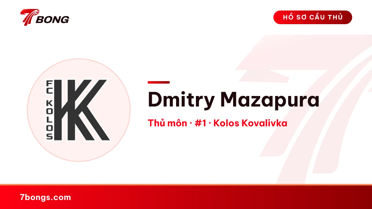 Dmitry Mazapura — Kolos Kovalivka