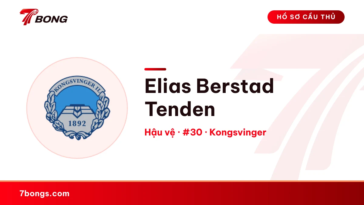 Elias Berstad Tenden — Kongsvinger