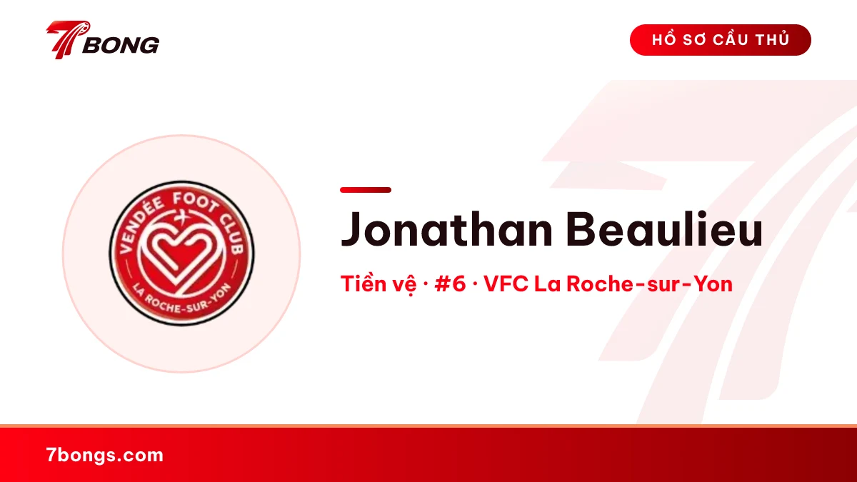 Jonathan Beaulieu — VFC La Roche-sur-Yon