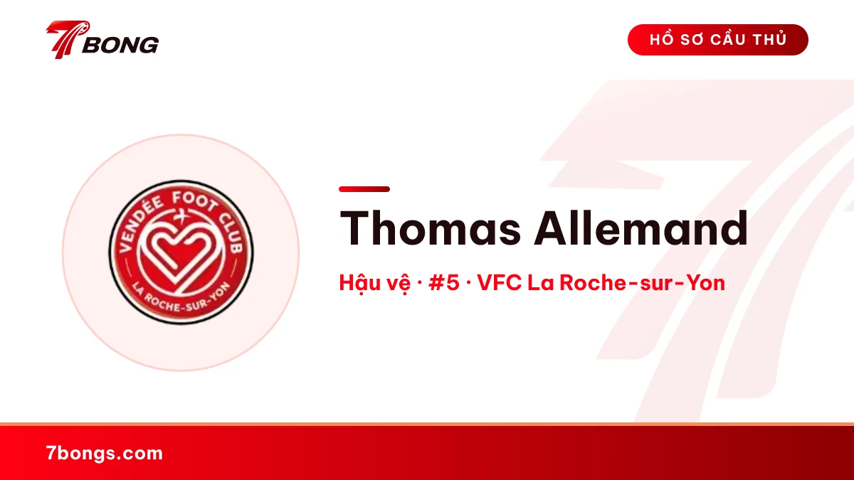 Thomas Allemand — VFC La Roche-sur-Yon