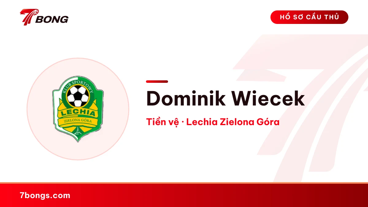 Dominik Wiecek  — Lechia Zielona Góra