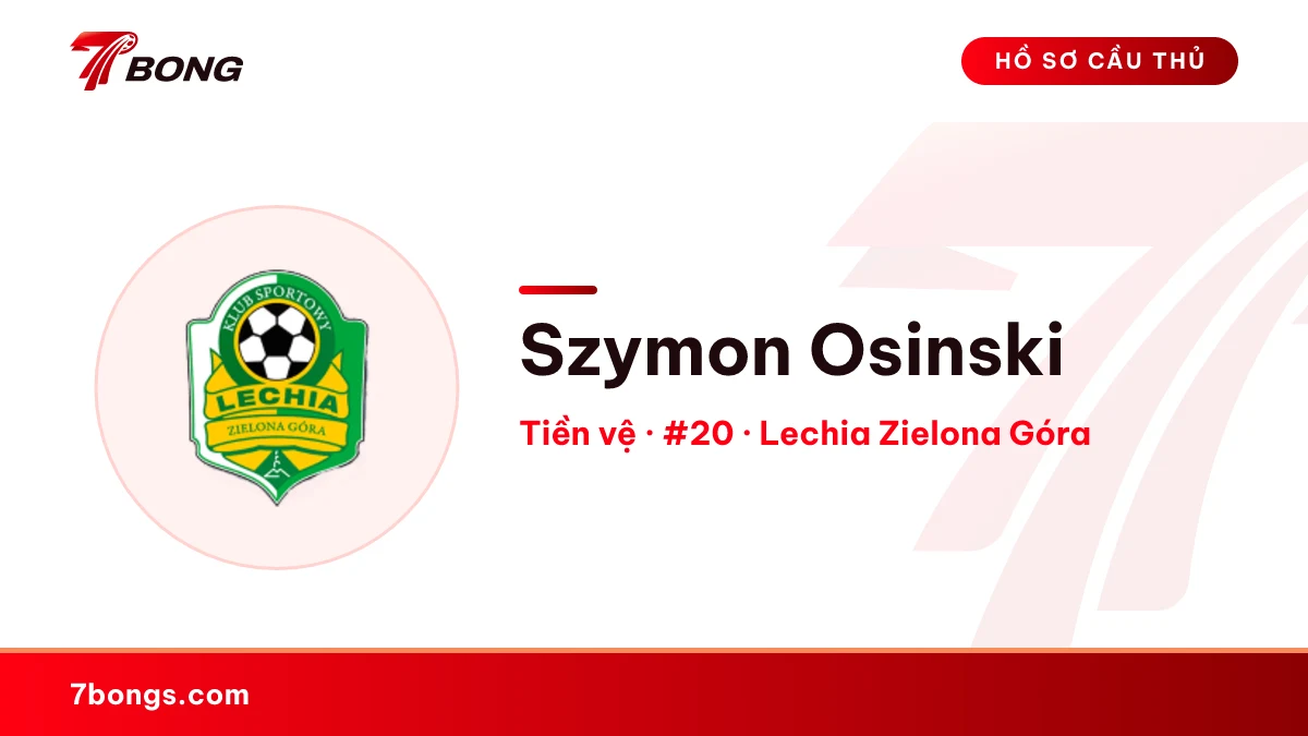 Szymon Osinski — Lechia Zielona Góra