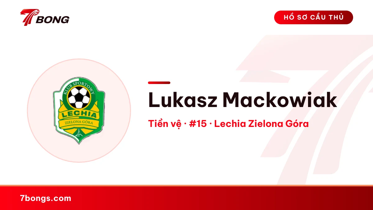Lukasz Mackowiak — Lechia Zielona Góra