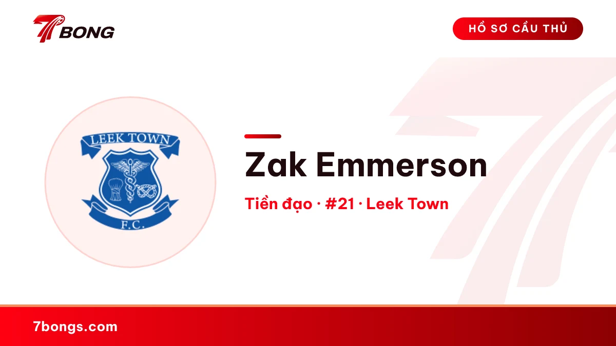 Zak Emmerson — Leek Town