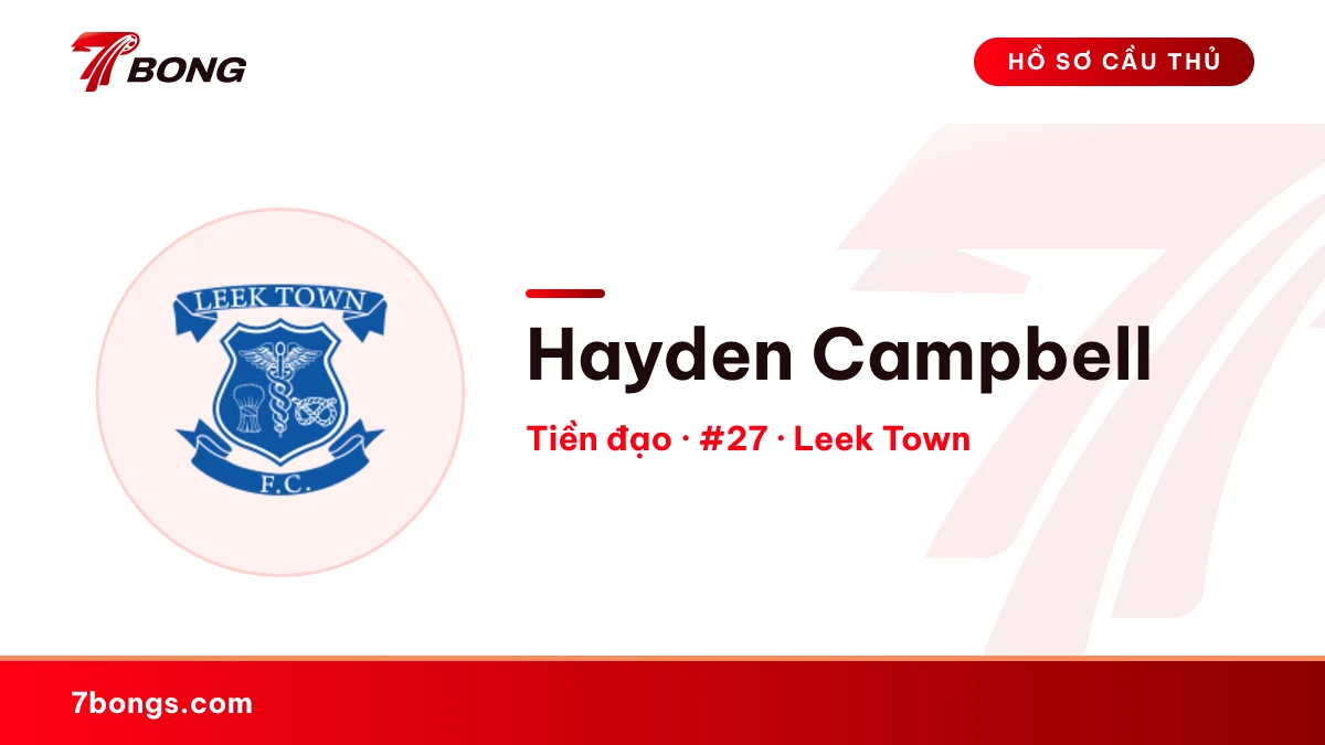 Hayden Campbell — Leek Town