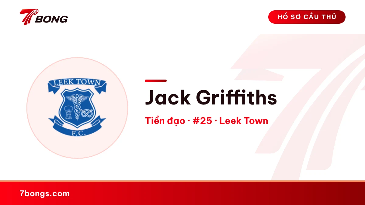 Jack Griffiths — Leek Town