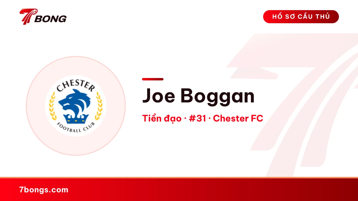 Joe Boggan — Chester FC