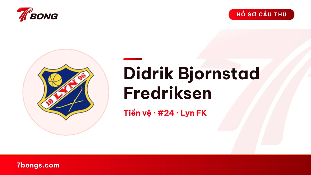 Didrik Bjornstad Fredriksen — Lyn FK