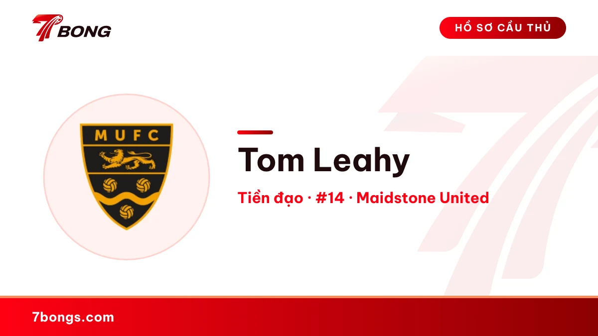 Tom Leahy — Maidstone United