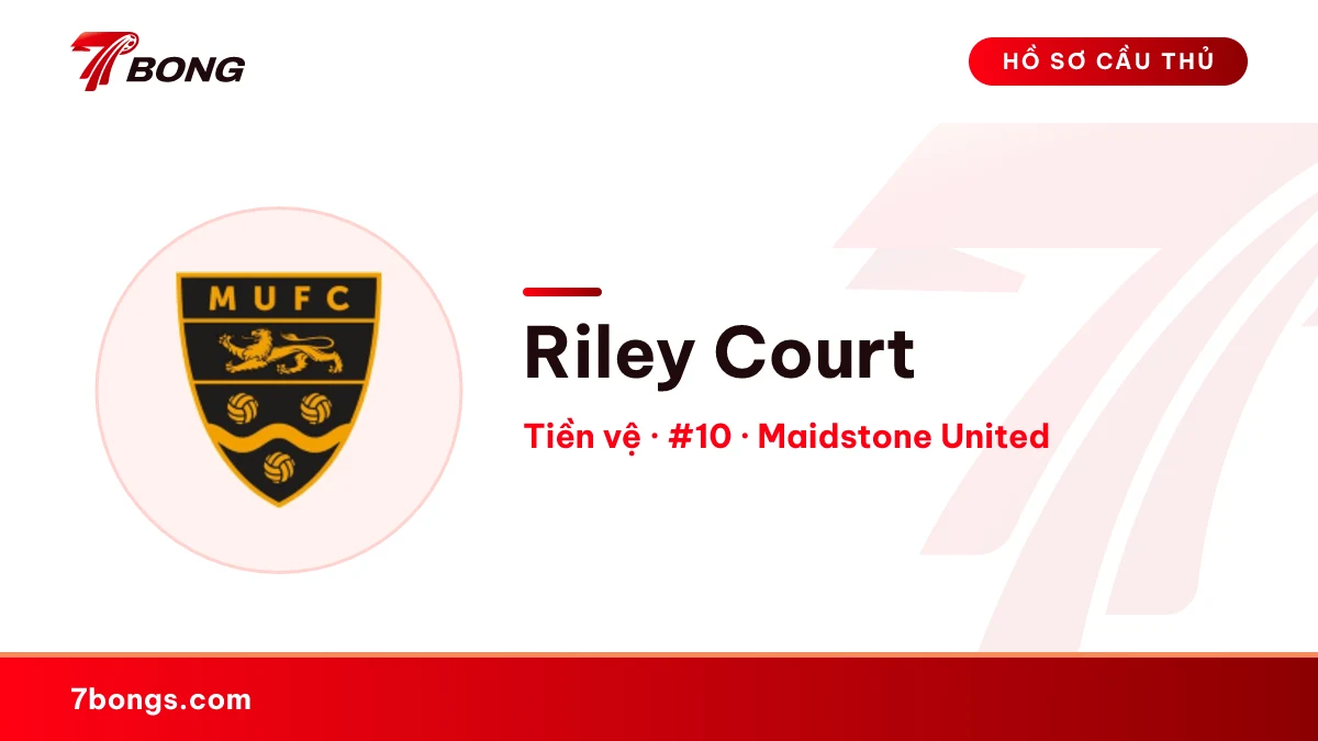 Riley Court — Maidstone United