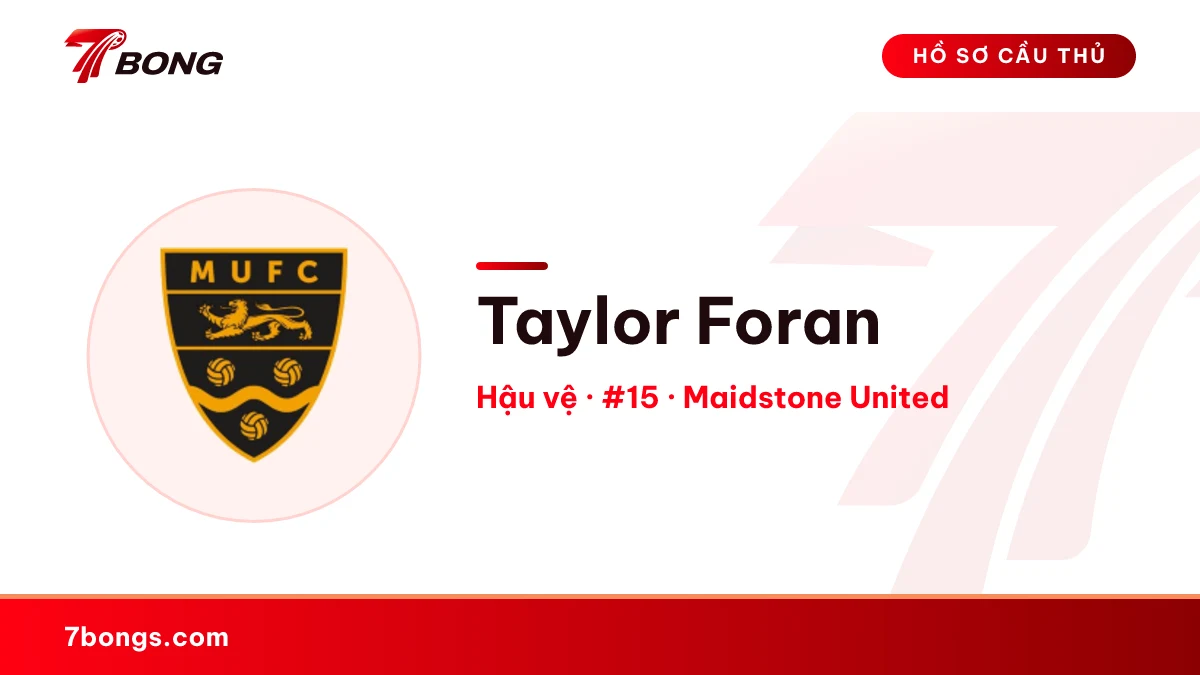 Taylor Foran — Maidstone United
