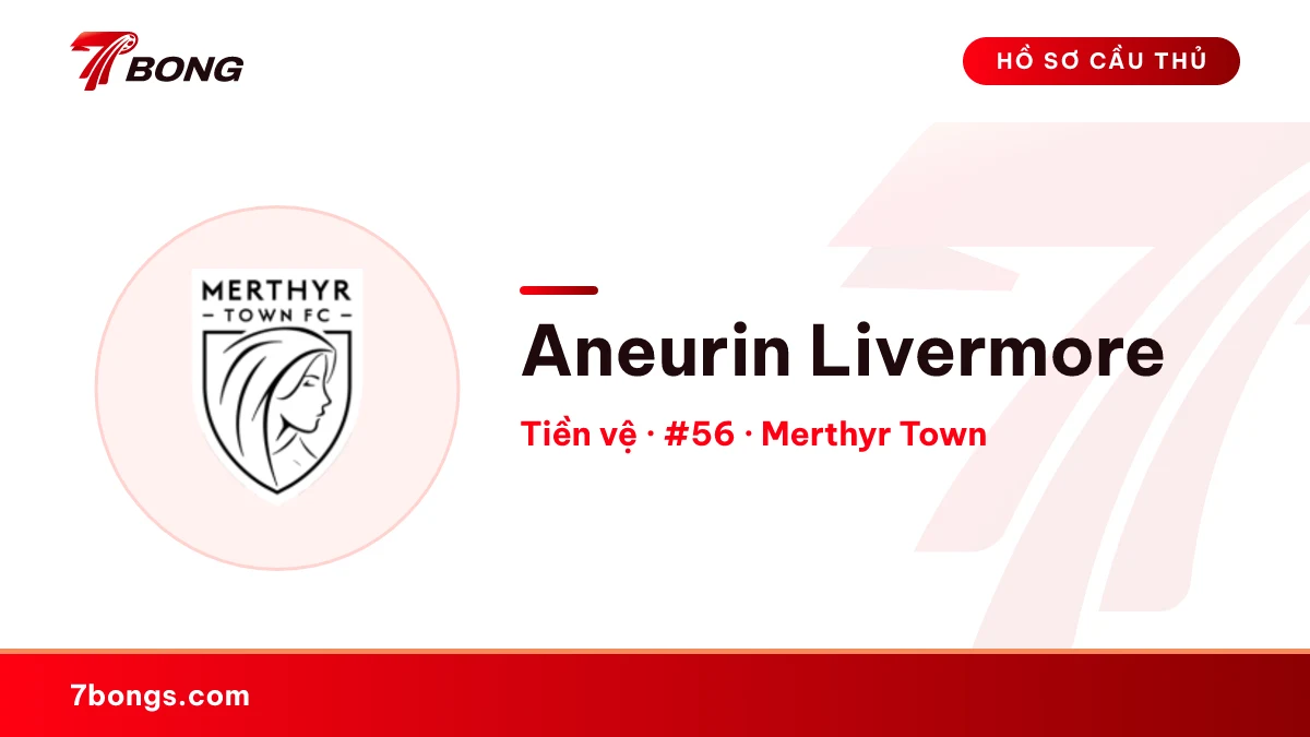 Aneurin Livermore — Merthyr Town