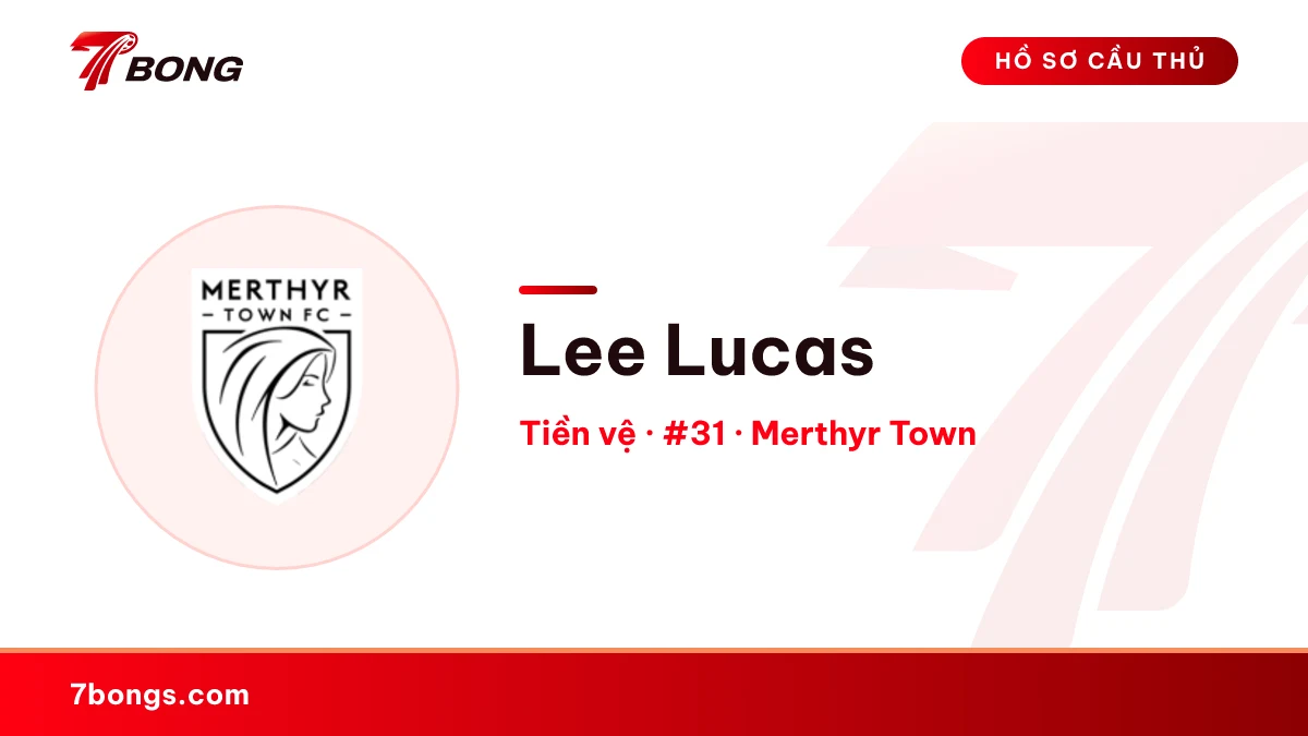 Lee Lucas — Merthyr Town