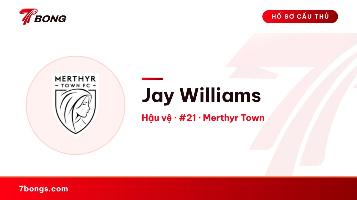 Jay Williams — Merthyr Town