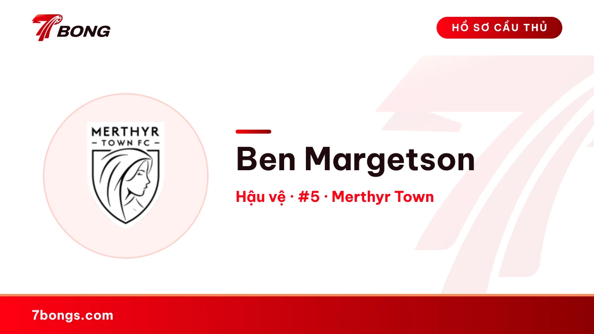 Ben Margetson — Merthyr Town