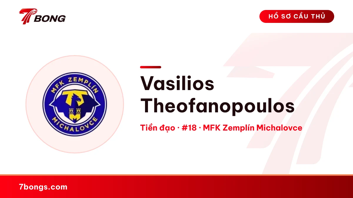 Vasilios Theofanopoulos — MFK Zemplín Michalovce